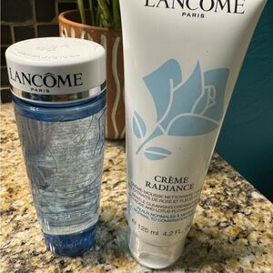 Lancome Crème Radiance Cleanser - White and Blue